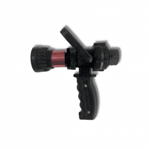 Nozzle for 1.0 Hose, Pistol Grip, Bale On/Off, Dixon Aluminum Nozzle, 15 to 50 GPM, with NPSH Adapter, 170 PSI